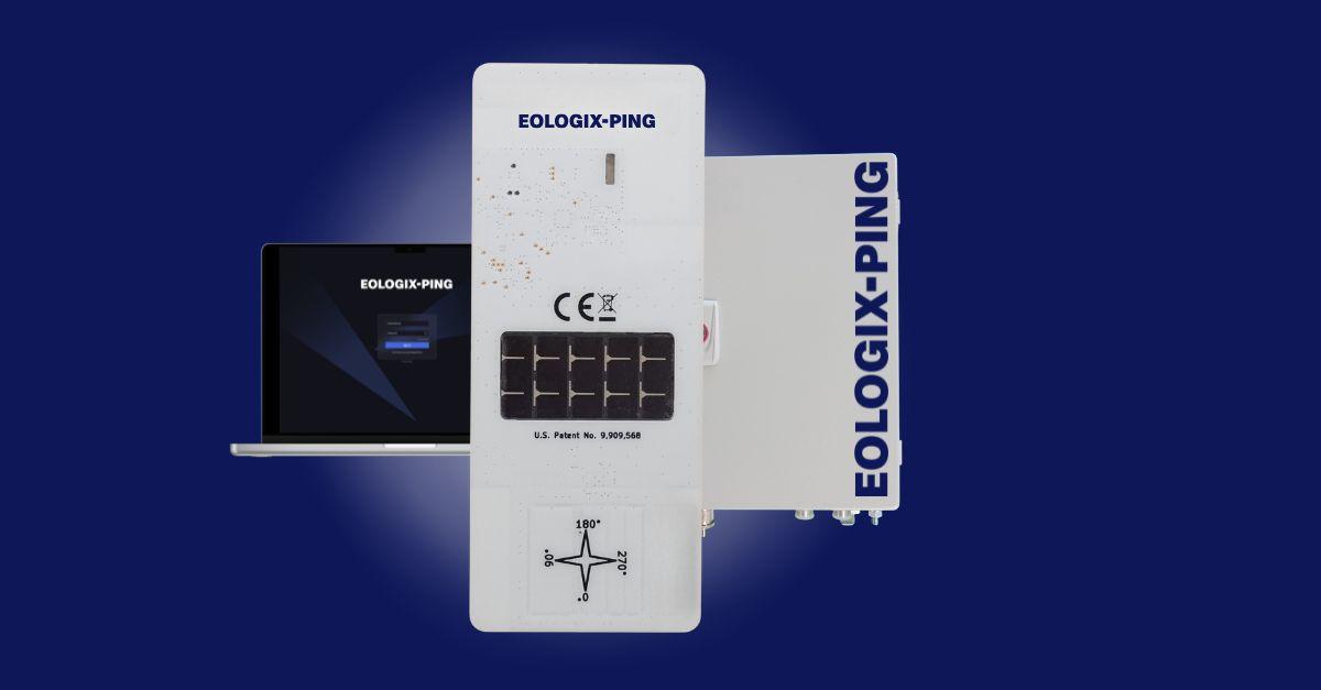 On blade sensor package with wireless blade sensor, base station and dashboard access.